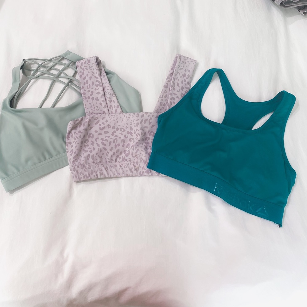 3 Like New Sports Bras